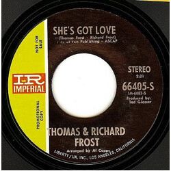 Thomas & Richard Frost She's Got Love / The Word Is Love USED VINYL 7INCH 45 RPM PROMO STEREO SINGLE