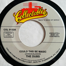 The Dubs Could This Be Magic / Such Lovin' Vinyl 7" USED