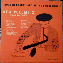 Jazz At The Philharmonic New Volume 2 Vinyl LP USED
