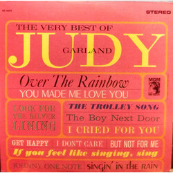 Judy Garland The Very Best Of Judy Garland Vinyl LP USED