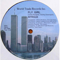 Intrigue Fly Girl USED VINYL 12INCH 33 S RPM