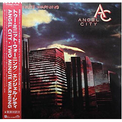 Angel City (2) Two Minute Warning Vinyl LP USED