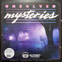Gary Remal Malkin Unsolved Mysteries: Ghosts • Hauntings • The Unexplained (Original Broadcast Soundtrack) Vinyl LP USED