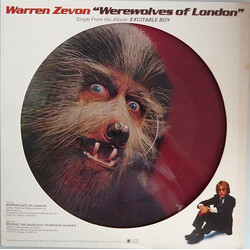 Warren Zevon Werewolves Of London USED VINYL 12INCH SINGLE PICTURE DISC PROMO