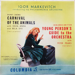 Igor Markevitch / Philharmonia Orchestra / Camille Saint-Saëns / Géza Anda / Bela Siki / Benjamin Britten / Peter Pears Carnival Of The Animals / Youn