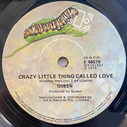 Queen Crazy Little Thing Called Love USED VINYL 7INCH 45 RPM SINGLE