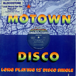 Bloodstone Just Wanna Get The Feel Of It USED VINYL 12INCH 33 S RPM SINGLE
