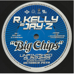 R. Kelly / Jay-Z Big Chips / The Return USED VINYL 12INCH PROMO