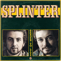 Splinter (2) Harder To Live Vinyl LP USED