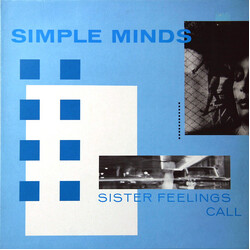 Simple Minds Sister Feelings Call Vinyl LP USED