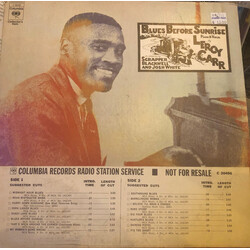 Leroy Carr Blues Before Sunrise Vinyl LP USED