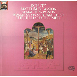 Heinrich Schütz / The Hilliard Ensemble Matthäus-Passion Vinyl LP USED