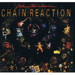 John Farnham Chain Reaction Vinyl LP USED
