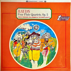 Joseph Haydn / Camillo Wanausek / Members Of The Europa Quartet Four Flute Quartets, Op. 5 Vinyl LP USED