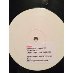 Colin McNeil The Alpha EP USED VINYL 12INCH WHITE LABEL