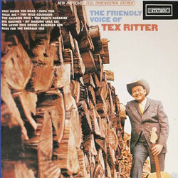 Tex Ritter The Friendly Voice Of Vinyl LP USED