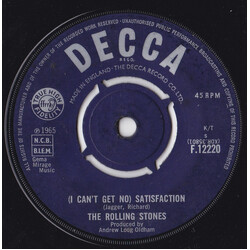 The Rolling Stones (I Can't Get No) Satisfaction USED VINYL 7INCH SINGLE 45 RPM