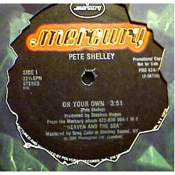 Pete Shelley On Your Own Vinyl 12" USED