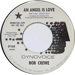 Bob Crewe / The Bob Crewe Generation An Angel Is Love / The Black Queen's Beads USED VINYL 7INCH 45 RPM SINGLE PROMO