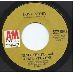 Nino Tempo & April Stevens Love Story USED VINYL 7INCH SINGLE