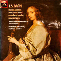 Johann Sebastian Bach / Anneke Uittenbosch / Veronika Hampe De Drie Sonates Voor Clavecimbel En Viola Da Gamba, BWV 1027-1029 Vinyl LP USED