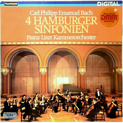 Carl Philipp Emanuel Bach / János Rolla / Liszt Ferenc Chamber Orchestra 4 Hamburger Sinfonien Vinyl LP USED