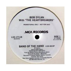 Bob Dylan / Tom Petty And The Heartbreakers Band Of The Hand USED VINYL SINGLE 12INCH 33 S RPM PROMO