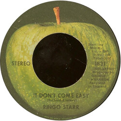 Ringo Starr It Don't Come Easy USED VINYL 7INCH 45 RPM SINGLE STEREO