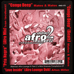 Various Abstract Afro Lounge IV Part 2 USED VINYL 12INCH 33 S RPM EP COMPILATION