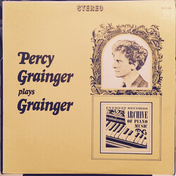 Percy Grainger Percy Grainger Plays Grainger Vinyl LP USED