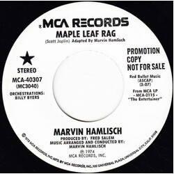 Marvin Hamlisch Maple Leaf Rag / Mexican Dreams USED VINYL 7INCH 45 RPM PROMO