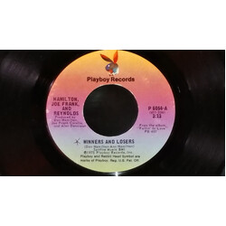 Hamilton, Joe Frank & Reynolds Winners And Losers / Barroom Blues USED VINYL 7INCH 45 RPM SINGLE STYRENE STEREO