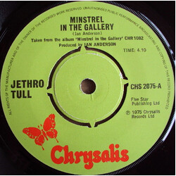 Jethro Tull Minstrel In The Gallery USED VINYL 7INCH 45 RPM SINGLE