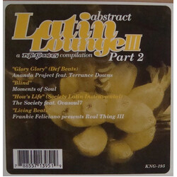 Various Abstract Latin Lounge III Part 2 USED VINYL 12INCH 33 S RPM COMPILATION