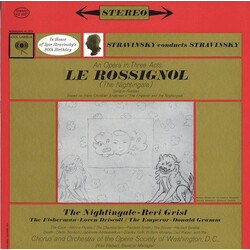 Igor Stravinsky Le Rossignol (An Opera In Three Acts) Vinyl LP USED