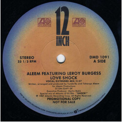 Aleem / Leroy Burgess Love Shock Vinyl 12" USED