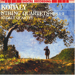 Zoltán Kodály / Kodály Quartet String Quartets Nos. 1-2 Vinyl LP USED