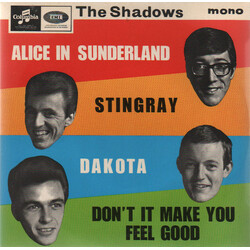 The Shadows Alice In Sunderland USED VINYL 7INCH 45 RPM EP