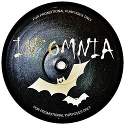 BM Dubs Insomnia USED VINYL 12INCH 45 RPM SINGLE SIDED PROMO