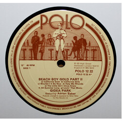 Gidea Park / Adrian Baker Beach Boy Gold Part II USED VINYL 12INCH 45 RPM