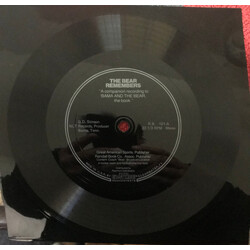 Paul "Bear" Bryant The Bear Remembers USED VINYL 7INCH 33 S RPM SINGLE SIDED MONO