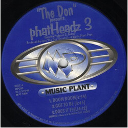Joey "The Don" Donatello PhatHeadz 3 USED VINYL 12INCH 33 S RPM