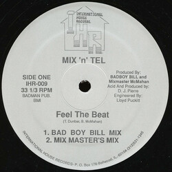 Mix 'N' Tel Feel The Beat USED VINYL 12INCH 33 S RPM