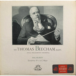Sir Thomas Beecham / Mily Balakirev Symphony No. 1 In C Major Vinyl LP USED
