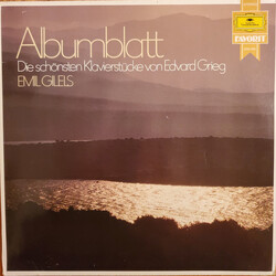 Edvard Grieg / Emil Gilels Albumblatt - Die Schönsten Klavierstücke Von Edvard Grieg Vinyl LP USED