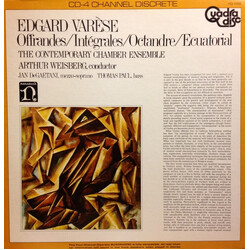 Edgard Varèse Offrandes / Intégrales / Octandre / Ecuatorial Vinyl LP USED