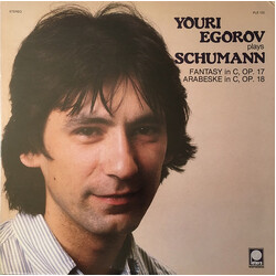 Youri Egorov / Robert Schumann Fantasy In C, Op. 17 / Arabeske In C, Op. 18 Vinyl LP USED