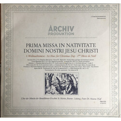 Chor Der Mönche Der Benediktiner-Erzabtei St. Martin, Beuron / Pater Maurus Pfaff Prima Missa In Nativitate Domini Nostri Jesu Christi = Erste Weihnac