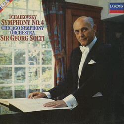 Pyotr Ilyich Tchaikovsky / Georg Solti / Chicago Symphony Orchestra Symphony No. 4 Vinyl LP USED
