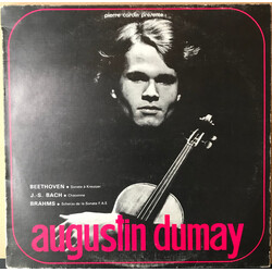 Ludwig van Beethoven / Johann Sebastian Bach / Johannes Brahms / Augustin Dumay Sonate À Kreutzer / Chaconne / Scherzo De La Sonate F.A.E.F Vinyl LP U